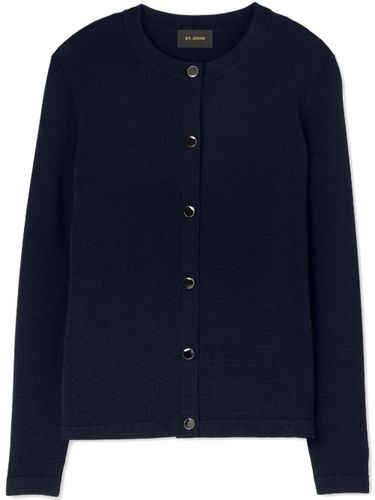 St. John cardigan en maille - Bleu - St. John - Modalova