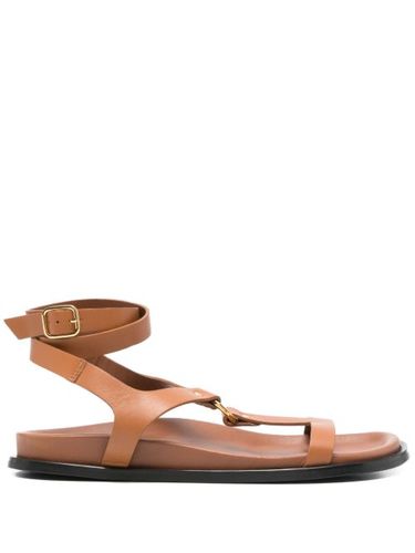 ALOHAS sandales en cuir - Marron - ALOHAS - Modalova
