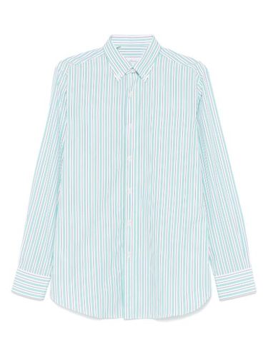 Brioni striped shirt - Blanc - Brioni - Modalova