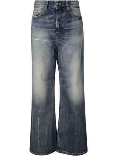 Jean ample à effet délavé - Diesel - Modalova