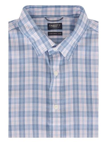FAHERTY chemise à carreaux - Bleu - FAHERTY - Modalova