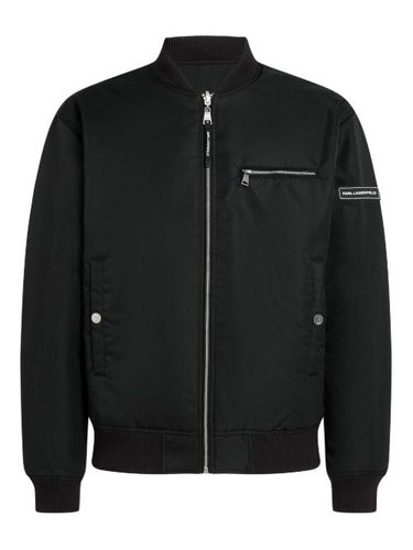 Veste bomber à design réversible - Karl Lagerfeld - Modalova