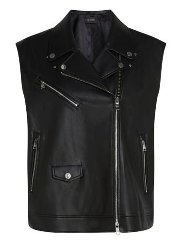 Gilet en cuir artificiel - Karl Lagerfeld - Modalova