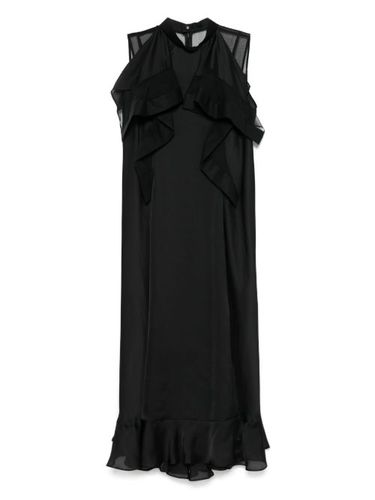 Robe mi-longue en chiffon - sacai - Modalova