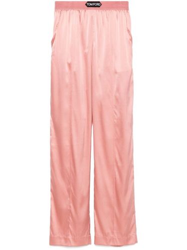 TOM FORD pantalon en satin - Rose - TOM FORD - Modalova