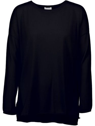 Allude pull à col rond - Bleu - Allude - Modalova