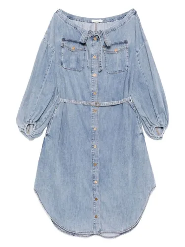 Tunique mi-longue en jean - ZIMMERMANN - Modalova