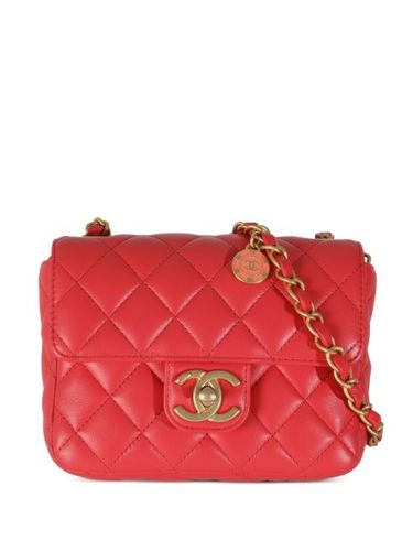 Mini sac porté épaule carré Classic Flap - CHANEL Pre-Owned - Modalova