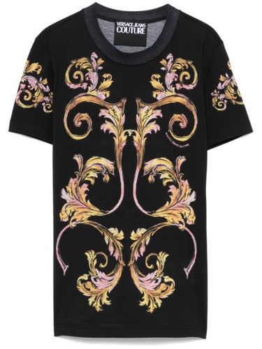 T-shirt à imprimé baroque - Versace Jeans Couture - Modalova