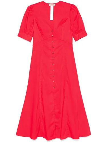 Robe mi-longue à coupe trapèze - TWINSET - Modalova