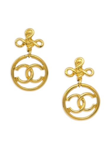 Boucles d'oreilles à clip (années 1990-2000) - CHANEL Pre-Owned - Modalova