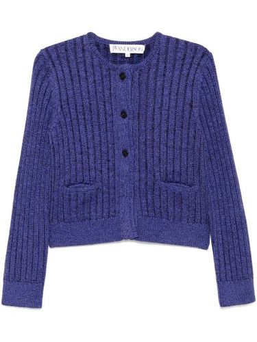 Cardigan crop à boutonnière - JW Anderson - Modalova