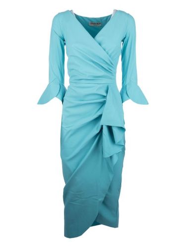 Robe mi-longue à design drapé - CHIARA BONI La Petite Robe - Modalova