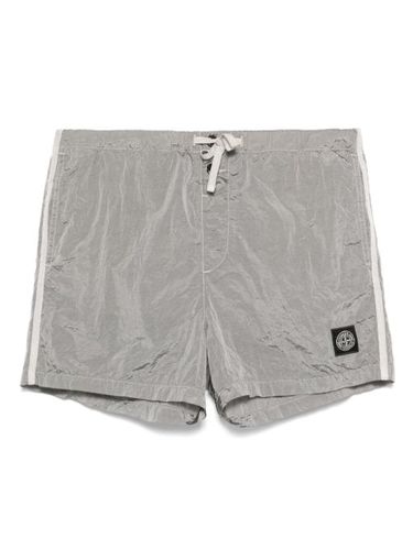 Short de bain à patch logo - Stone Island - Modalova