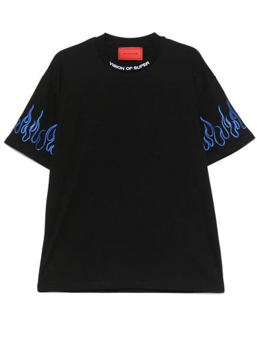 T-shirt en coton à broderies - Vision Of Super - Modalova