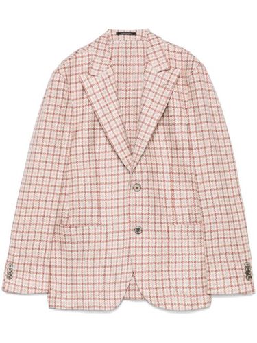 Blazer à motif pied-de-poule - Gabriele Pasini - Modalova