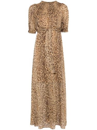 Robe longue à imprimé léopard - LIU JO - Modalova