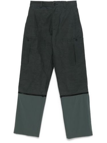 Pantalon cargo en coton à fini enduit - GR10K - Modalova