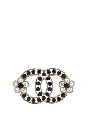 Broche sertie de cristaux (2019) - CHANEL Pre-Owned - Modalova