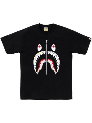 T-shirt à imprimé requin - A BATHING APE® - Modalova