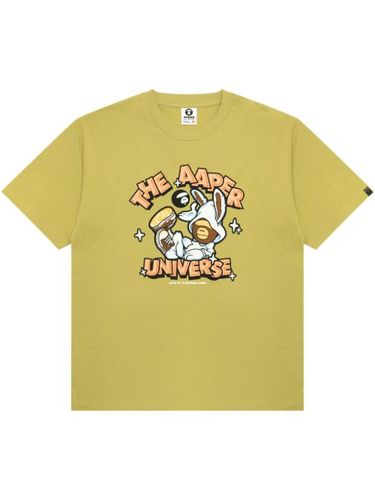 T-shirt à imprimé graphique - AAPE BY *A BATHING APE® - Modalova