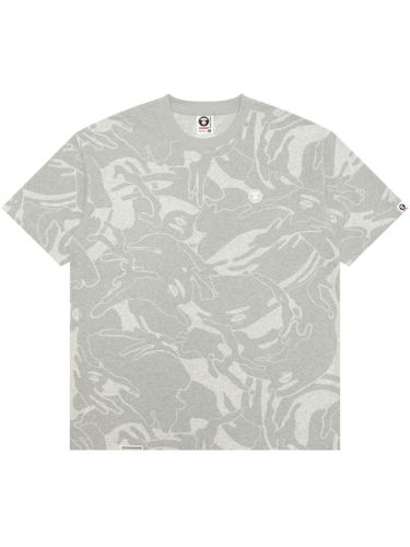 T-shirt à imprimé camouflage - AAPE BY *A BATHING APE® - Modalova