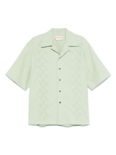Marni chemise à broderies - Vert - Marni - Modalova
