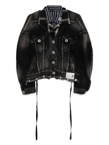 Veste en jean à design superposé - Maison MIHARA YASUHIRO - Modalova