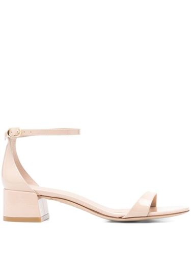 Sandales à fini verni 40 mm - Stuart Weitzman - Modalova