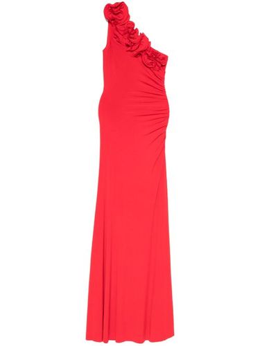 Robe longue à fleurs appliquées - NISSA - Modalova