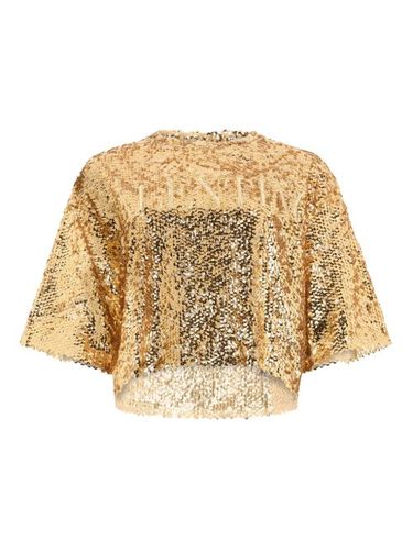 T-shirt brodé de sequins - Valentino Garavani - Modalova