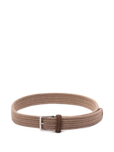 Ceinture en cuir tressé - Anderson's - Modalova
