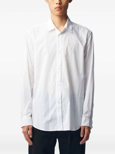 Benard poem-print voile shirt - Ann Demeulemeester - Modalova
