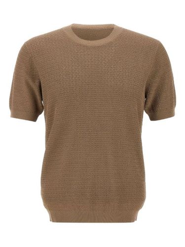 T-shirt en maille à manches courtes - Kangra - Modalova