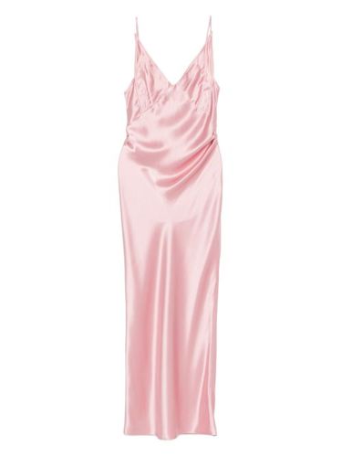 Robe longue à détails en dentelle - Nanushka - Modalova