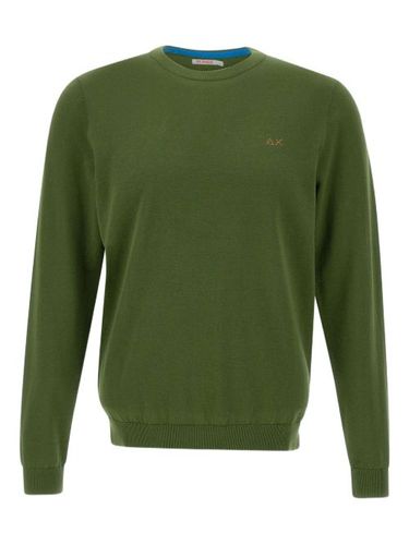 Pull en coton à col rond - Sun68 - Modalova