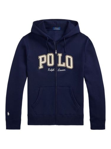 Hoodie zippé à logo brodé - Polo Ralph Lauren - Modalova