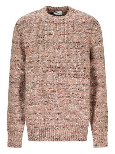 Pull moucheté à col rond - Lardini - Modalova