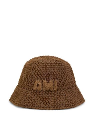 AMI Paris bob à patch Ami - Marron - AMI Paris - Modalova