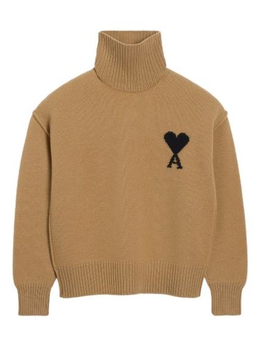 Pull Ami de Cœur à col cheminée - AMI Paris - Modalova