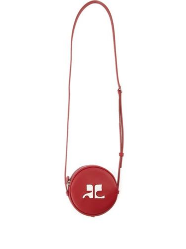 Sac rond Reedition Circle en cuir - Courrèges - Modalova