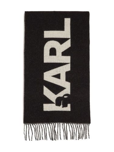 Écharpe K/Essential en jacquard - Karl Lagerfeld - Modalova