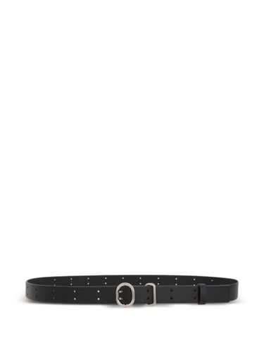Ceinture en cuir à boucle ovale - Jil Sander - Modalova
