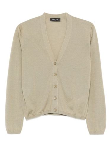 Cardigan à col v - Fabiana Filippi - Modalova