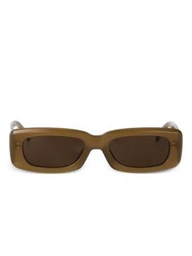 Lunettes de soleil à monture rectangulaire - The Attico - Modalova