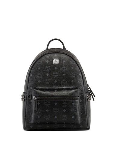 Sac à dos monogrammé Zaini à détails de clous - MCM - Modalova