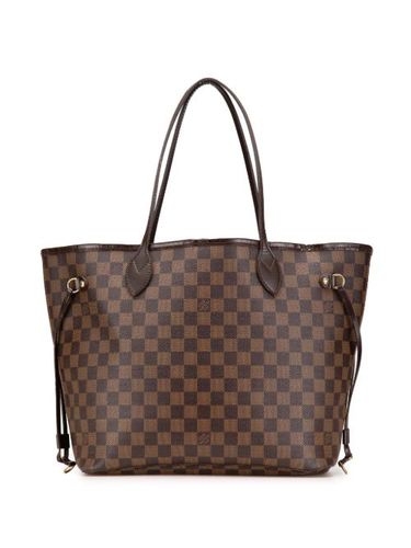 Sac à main Damier Ébène Neverfull MM (2009) - Louis Vuitton Pre-Owned - Modalova