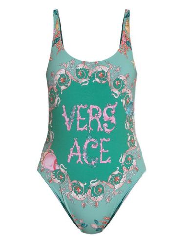 Maillot de bain à détails de volants - Versace - Modalova