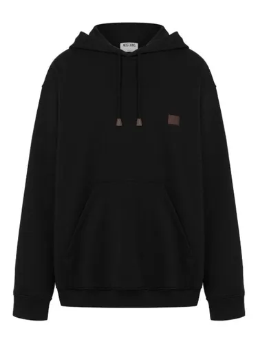 Moschino hoodie en coton - Noir - Moschino - Modalova