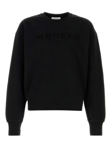 Sweat en coton à logo brodé - Alexander McQueen - Modalova